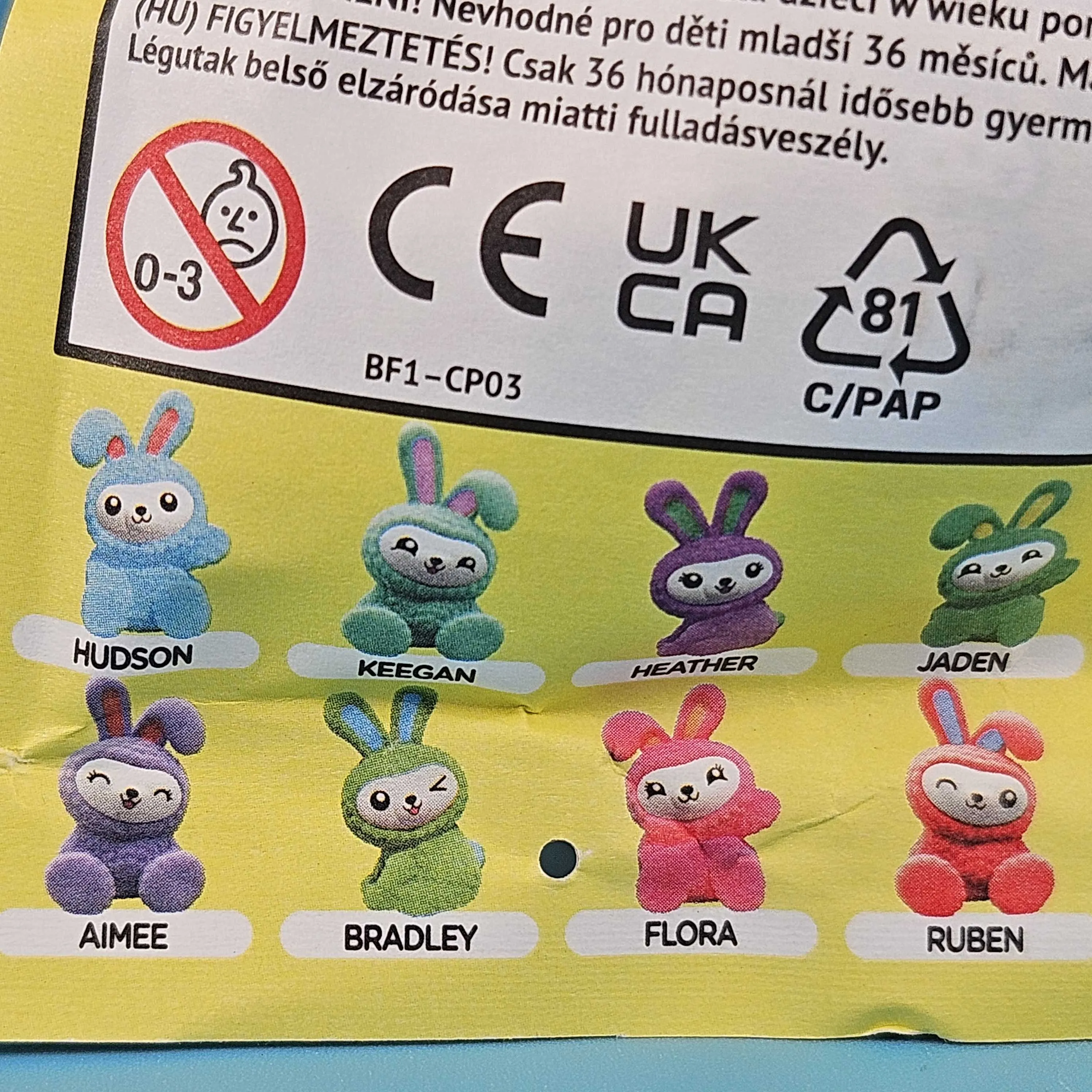 Topps I Love Bunnies Blind Bags
