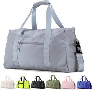 Travel Duffle Bag,Sport Gym Bag for Men And Women with Wet Pocket,Weekender Bag Carry On Tote Bags for Airplane