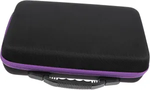 Travel Essential Oil Pouch 60 Compartments 5ml/10ml Soft Dividers Shockproof Case