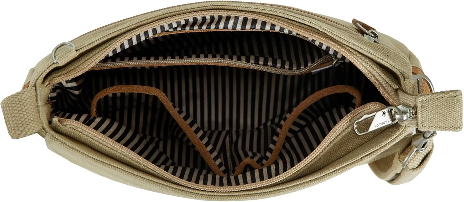 Travelon Anti-Theft Heritage Saddle Crossbody