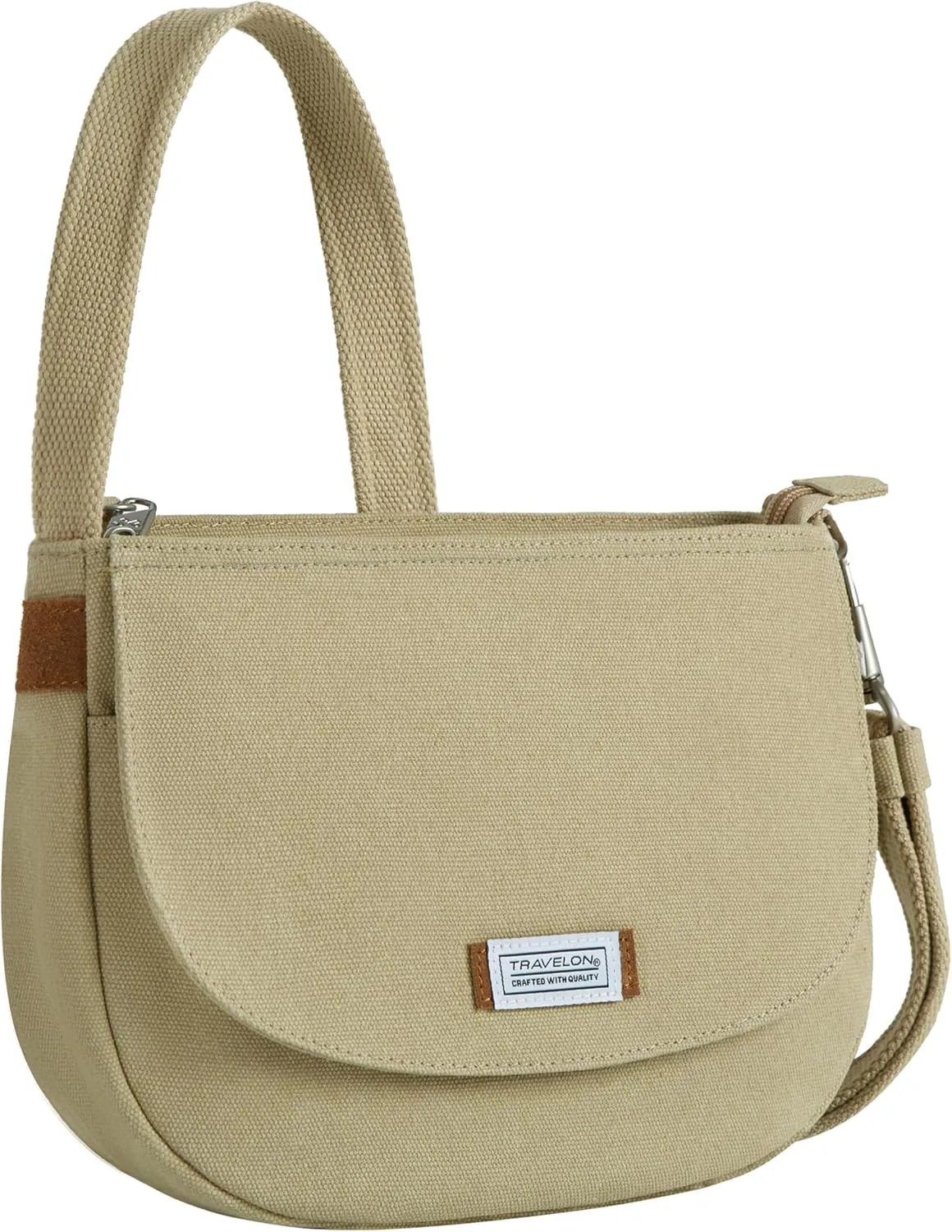 Travelon Anti-Theft Heritage Saddle Crossbody