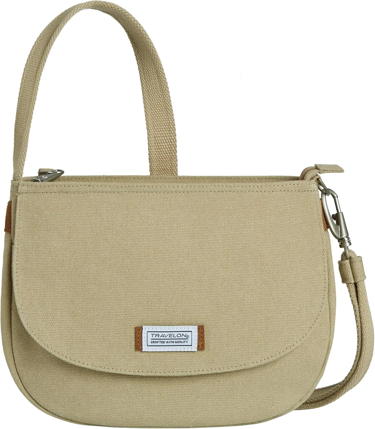 Travelon Anti-Theft Heritage Saddle Crossbody