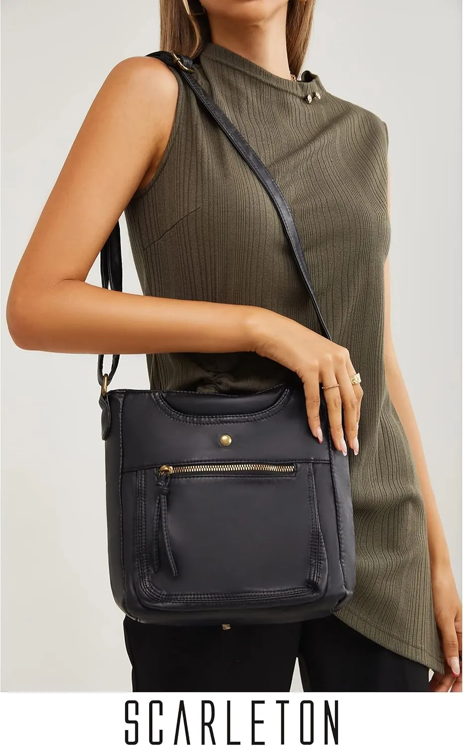 Ultra Soft Medium Crossbody, Shoulder Bag H1998