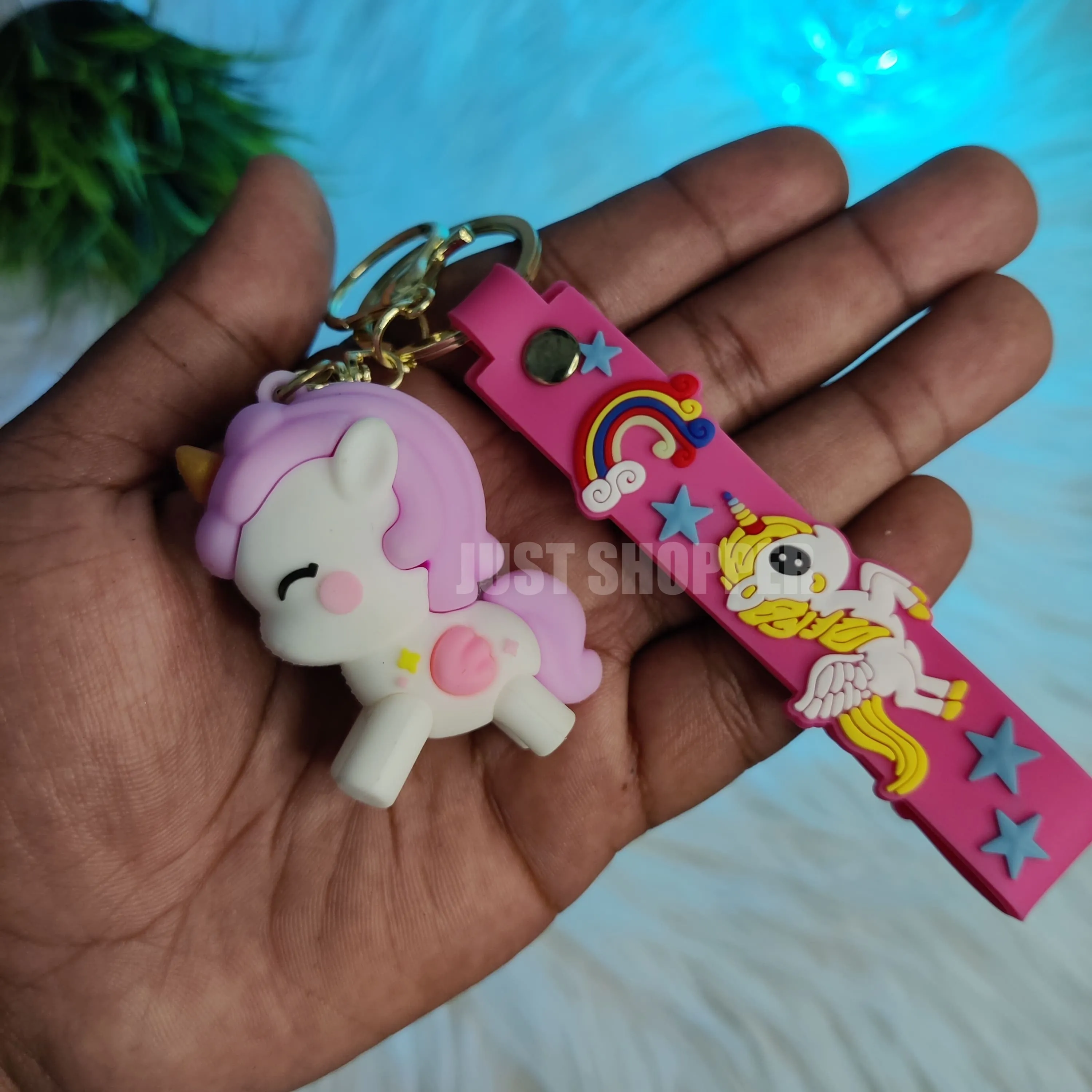 Unicorn Silicon keychain