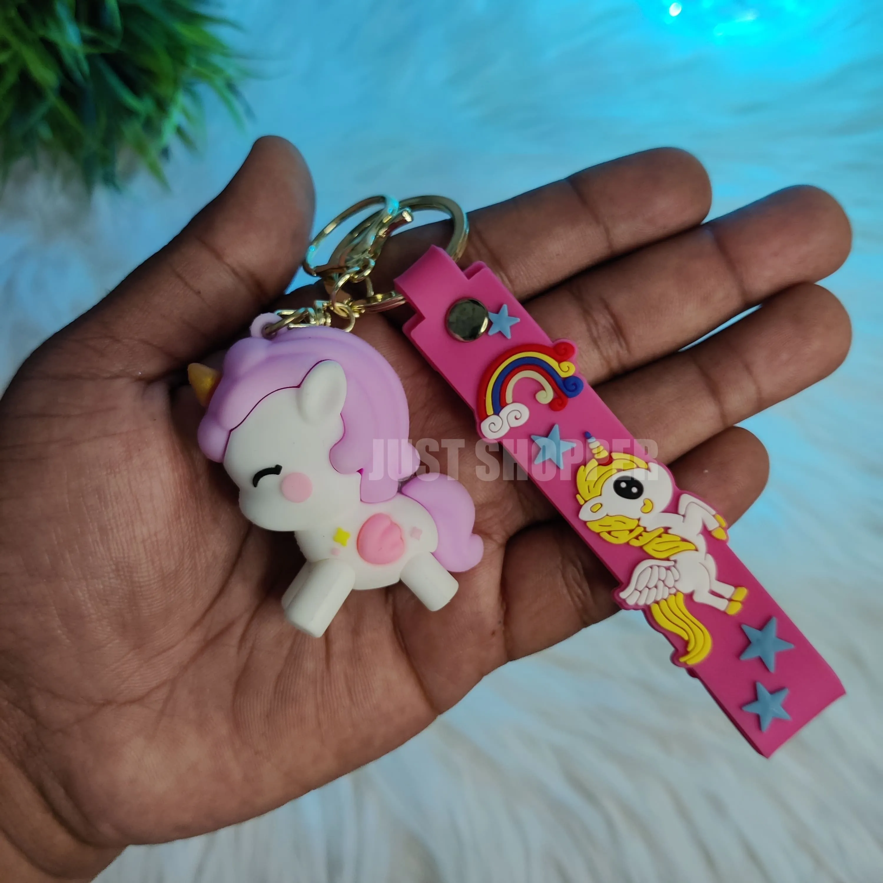 Unicorn Silicon keychain