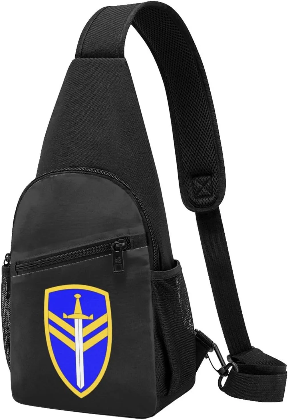 US Army 2nd Corps Support Command Chest Pack Leisure Shoulder Crossbody Chest Bag