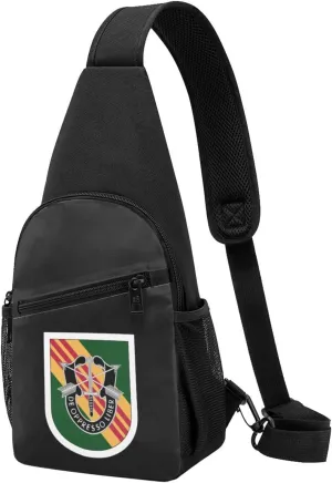US Army 5th Special Forces Group Chest Pack Leisure Shoulder Crossbody Chest Bag
