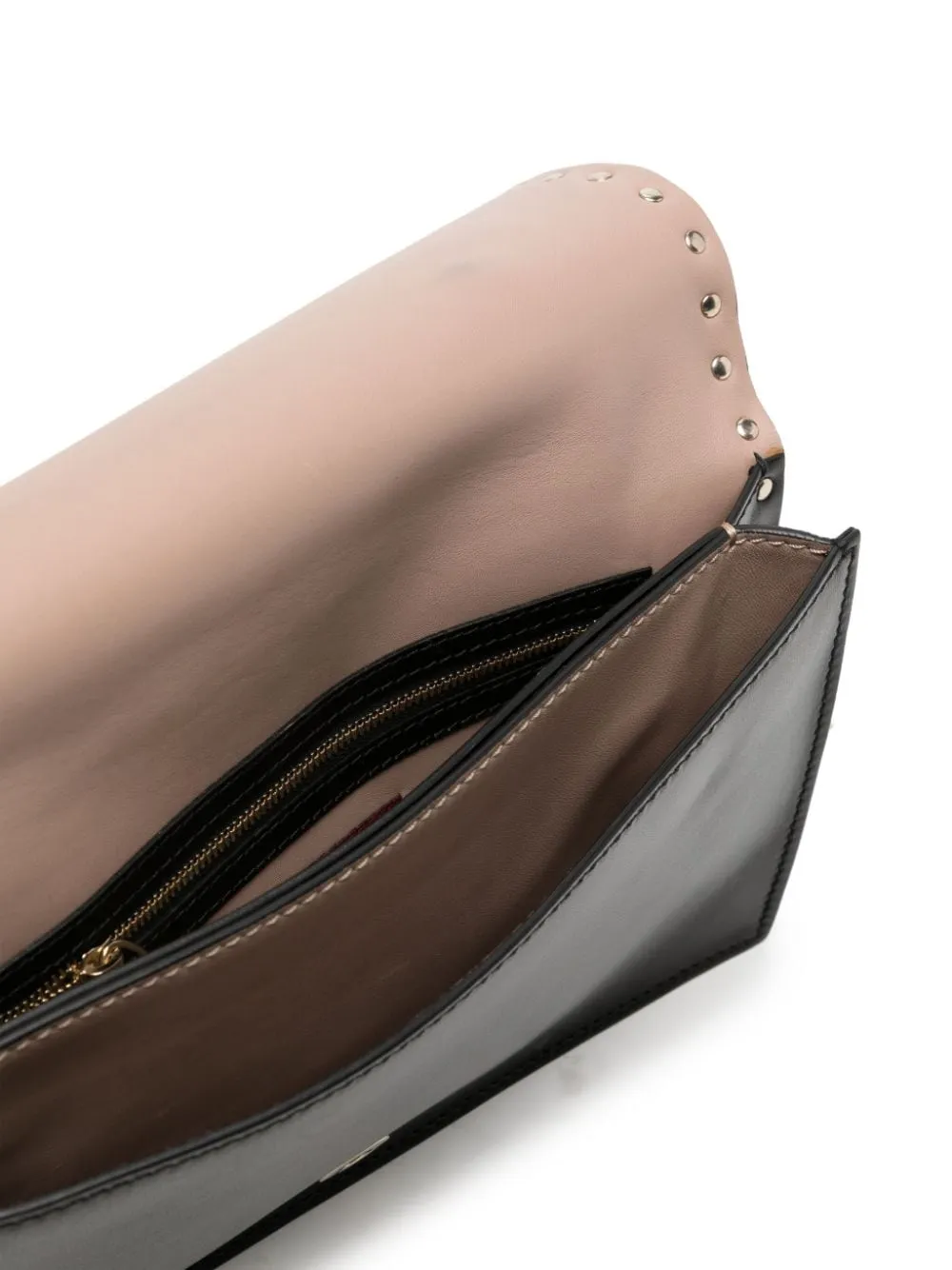 Valentino Rockstud Leather Clutch Bag