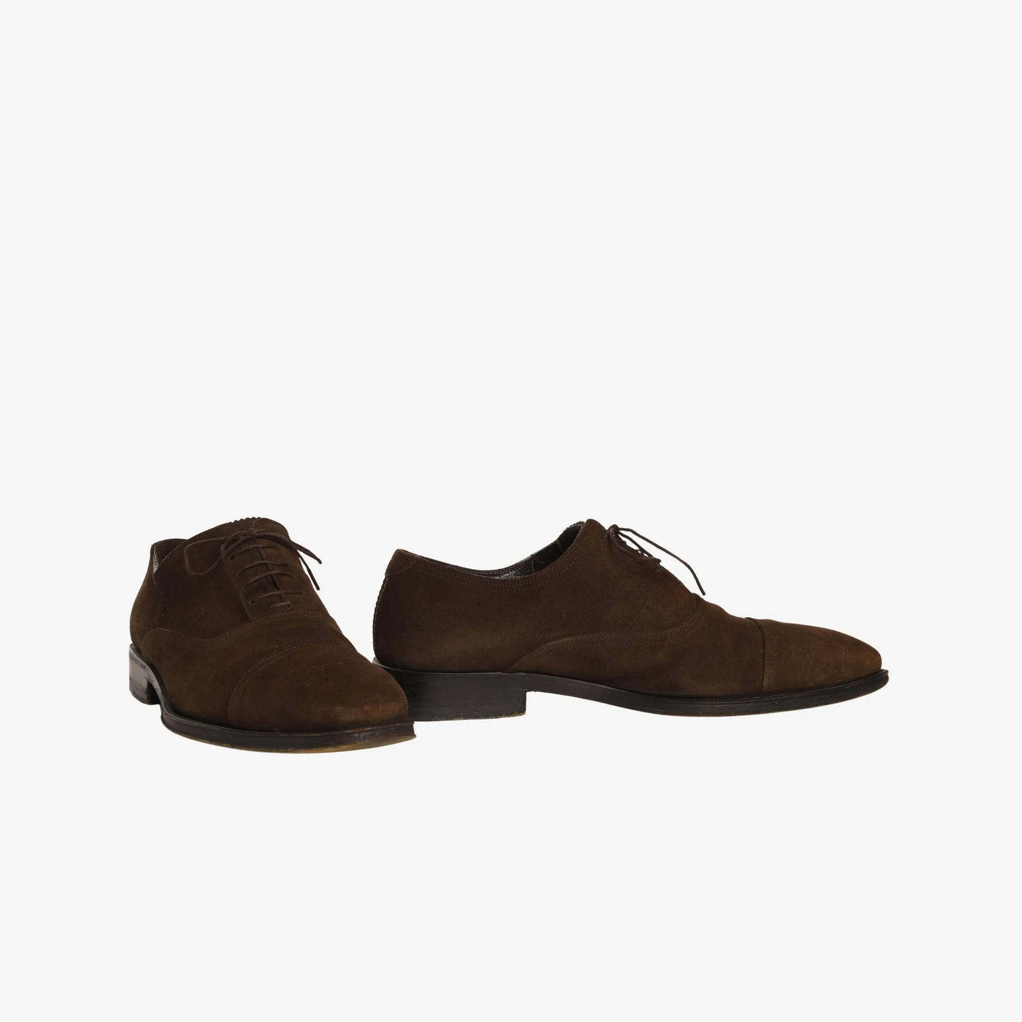 Vintage Suede Oxfords