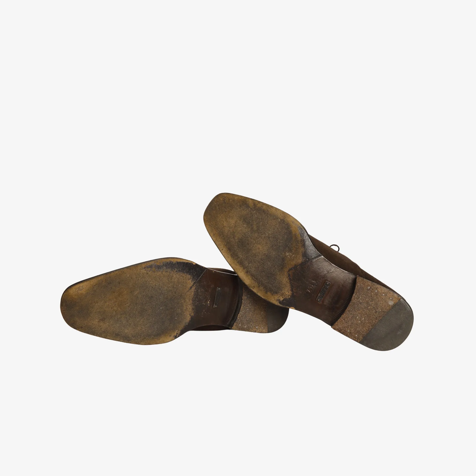 Vintage Suede Oxfords