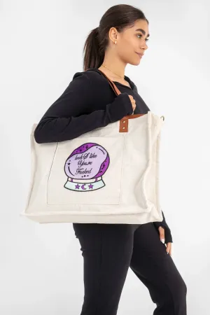 Wanderlust Canvas Tote - Embroidered
