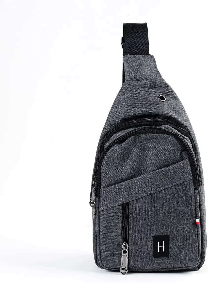 WESTEND Crossbody Nylon Sling Bag Daypack with Adjustable Strap-Small Travel Bag
