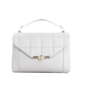 White Fleming Soft Handbag