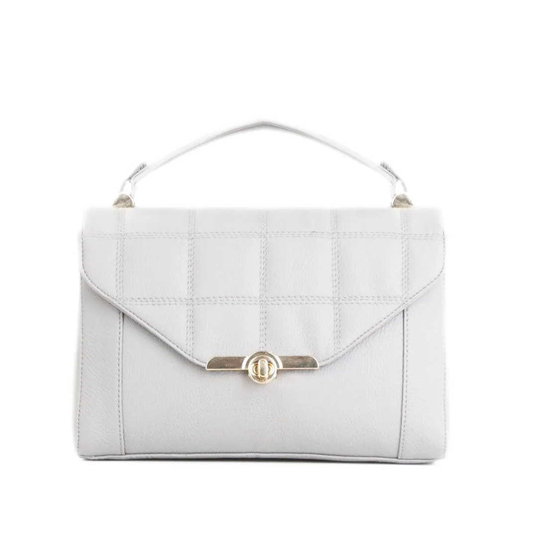 White Fleming Soft Handbag