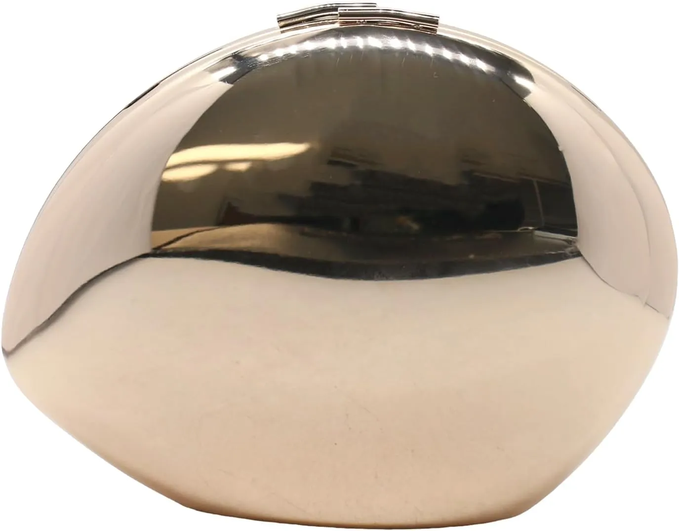 Women Sparkly Acrylic Clutch Unique Shape Metallic Handbag Fancy Evening Bags for Party Prom