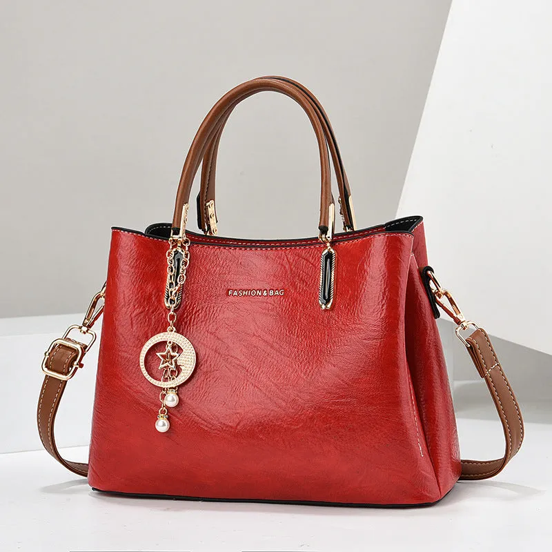 Women's Glamorous High-grade Large Capacity Mother Shoulder Bags