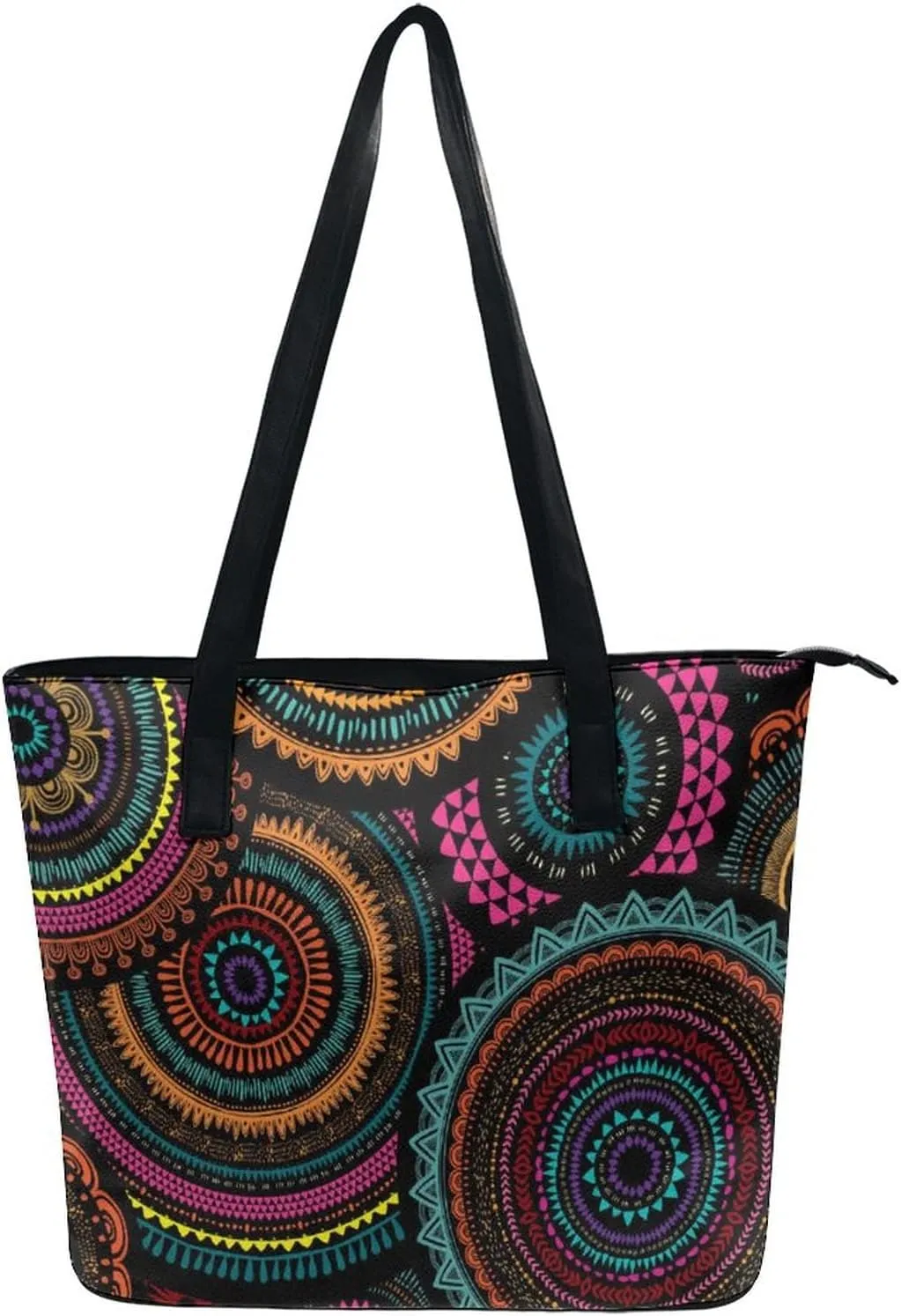Women's Soft Leather Portable Handbags Tote Purses Shoulder Bucket Bags