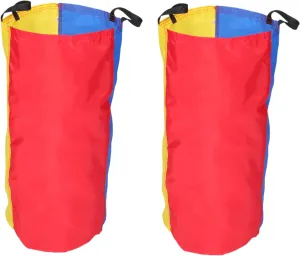YARNOW 2Pcs Outdoor Jumping Bag for Interactive Sack Race Game Cloth Material for Carnival Field Day Fun Backyard Parties and Family Reunions