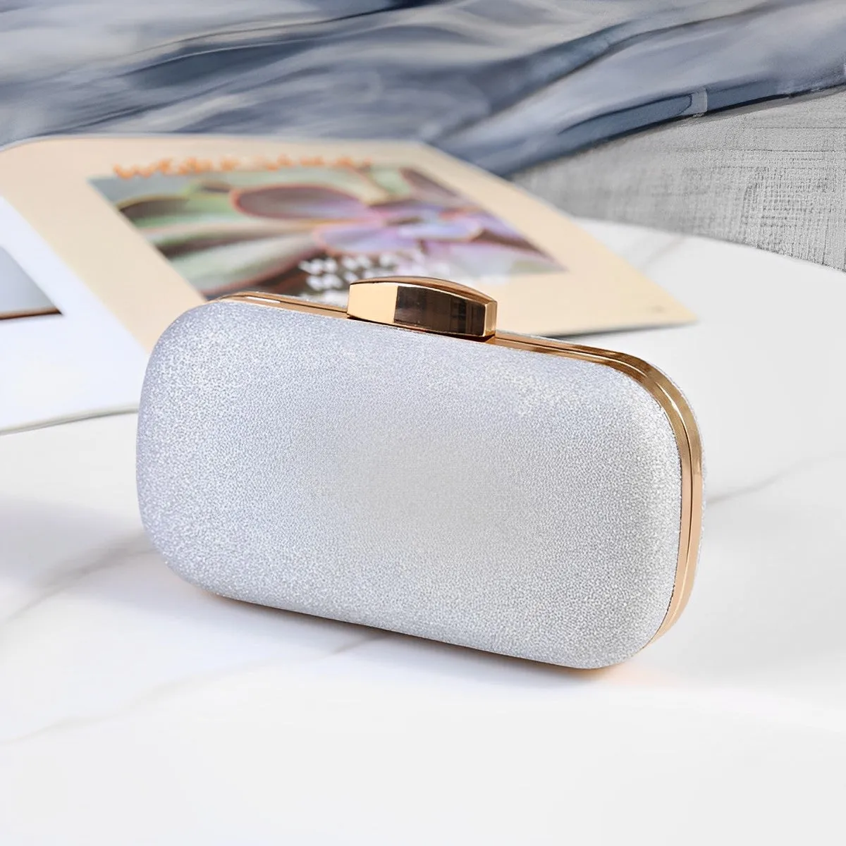 Yasmin Evening Clutch with Diamonds