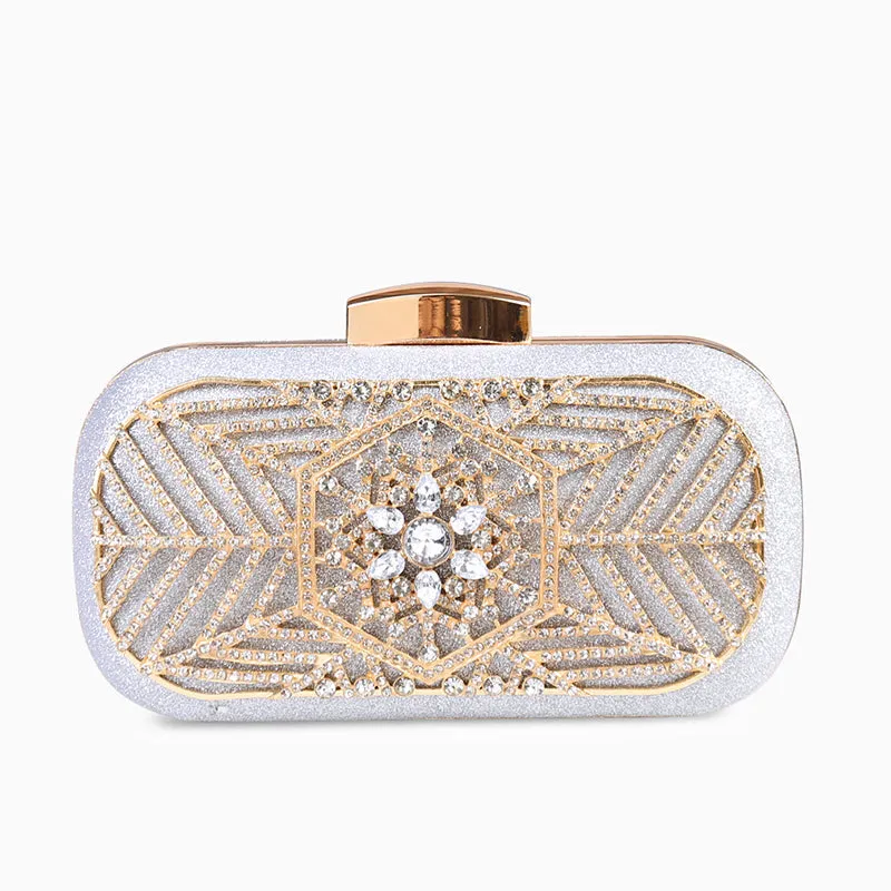 Yasmin Evening Clutch with Diamonds
