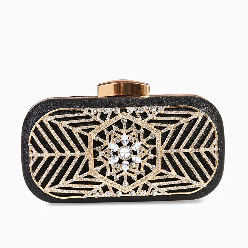 Yasmin Evening Clutch with Diamonds