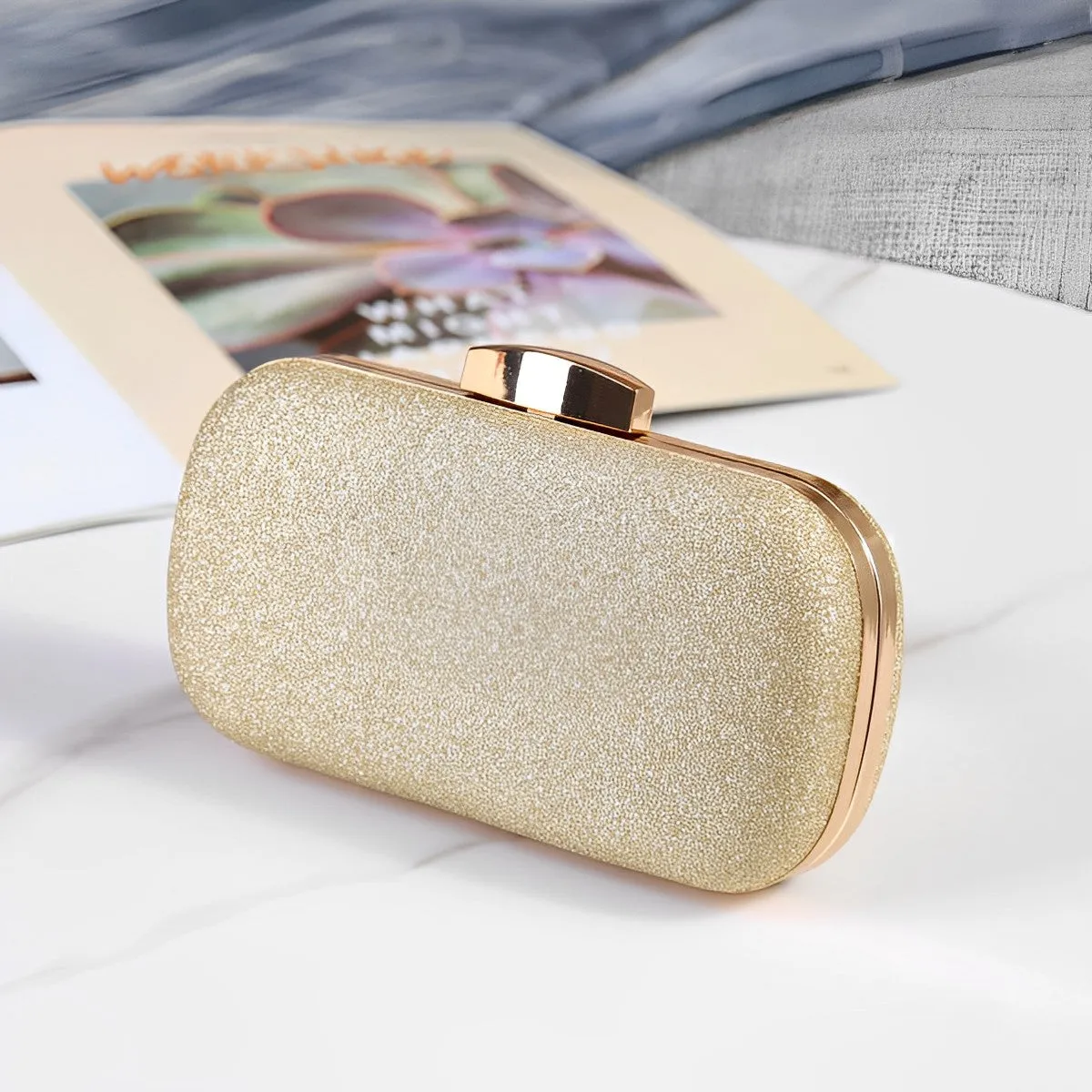Yasmin Evening Clutch with Diamonds