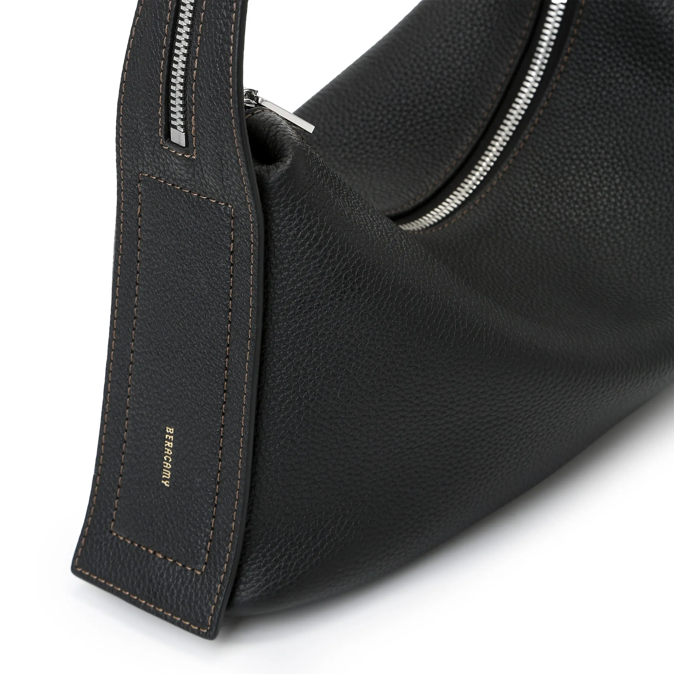 Zippée Sac À Baguette - Noir