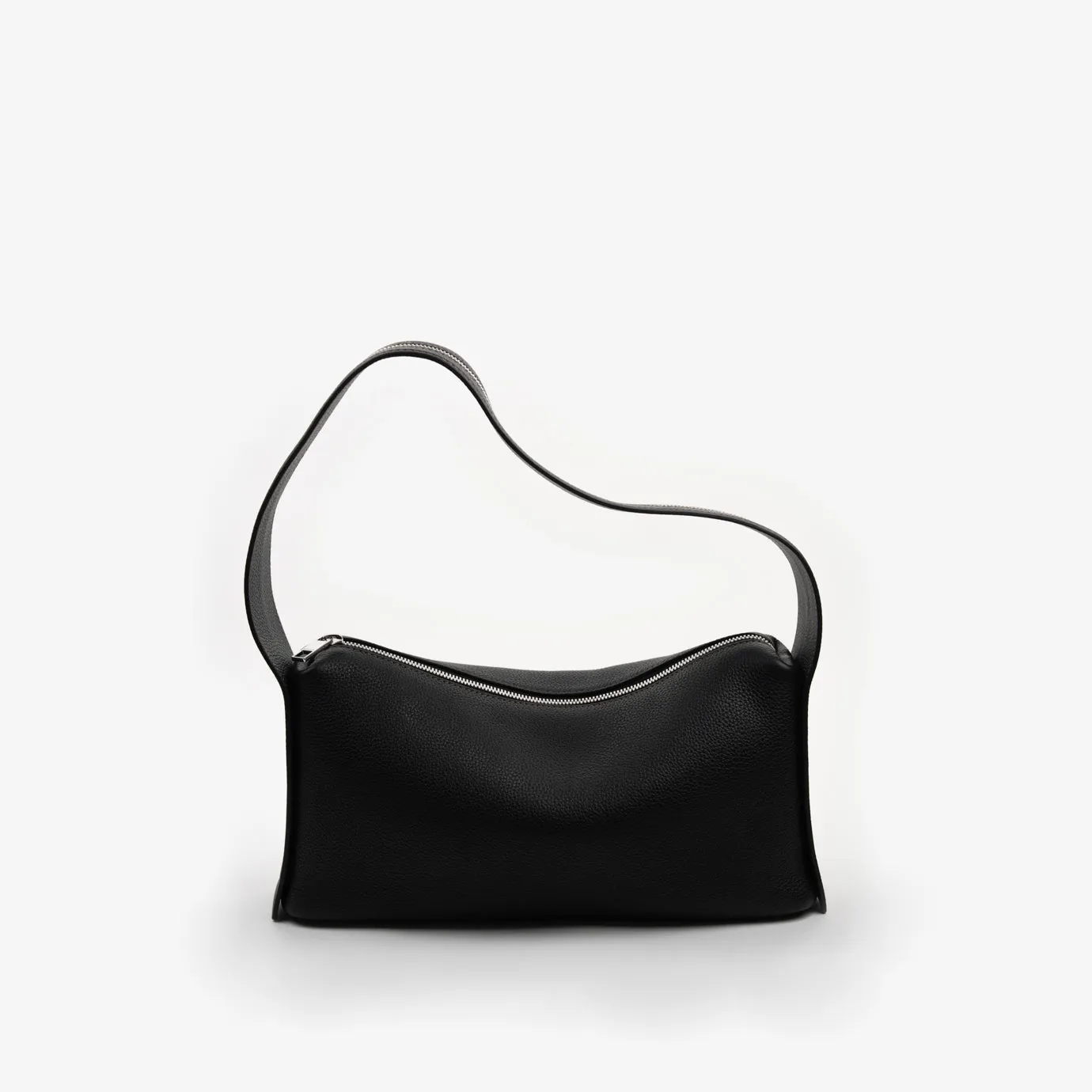 Zippée Sac À Baguette - Noir