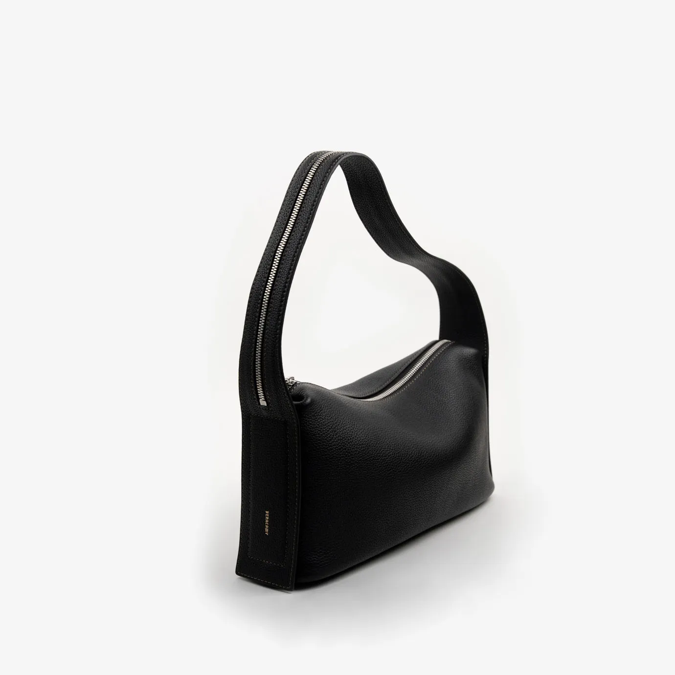 Zippée Sac À Baguette - Noir