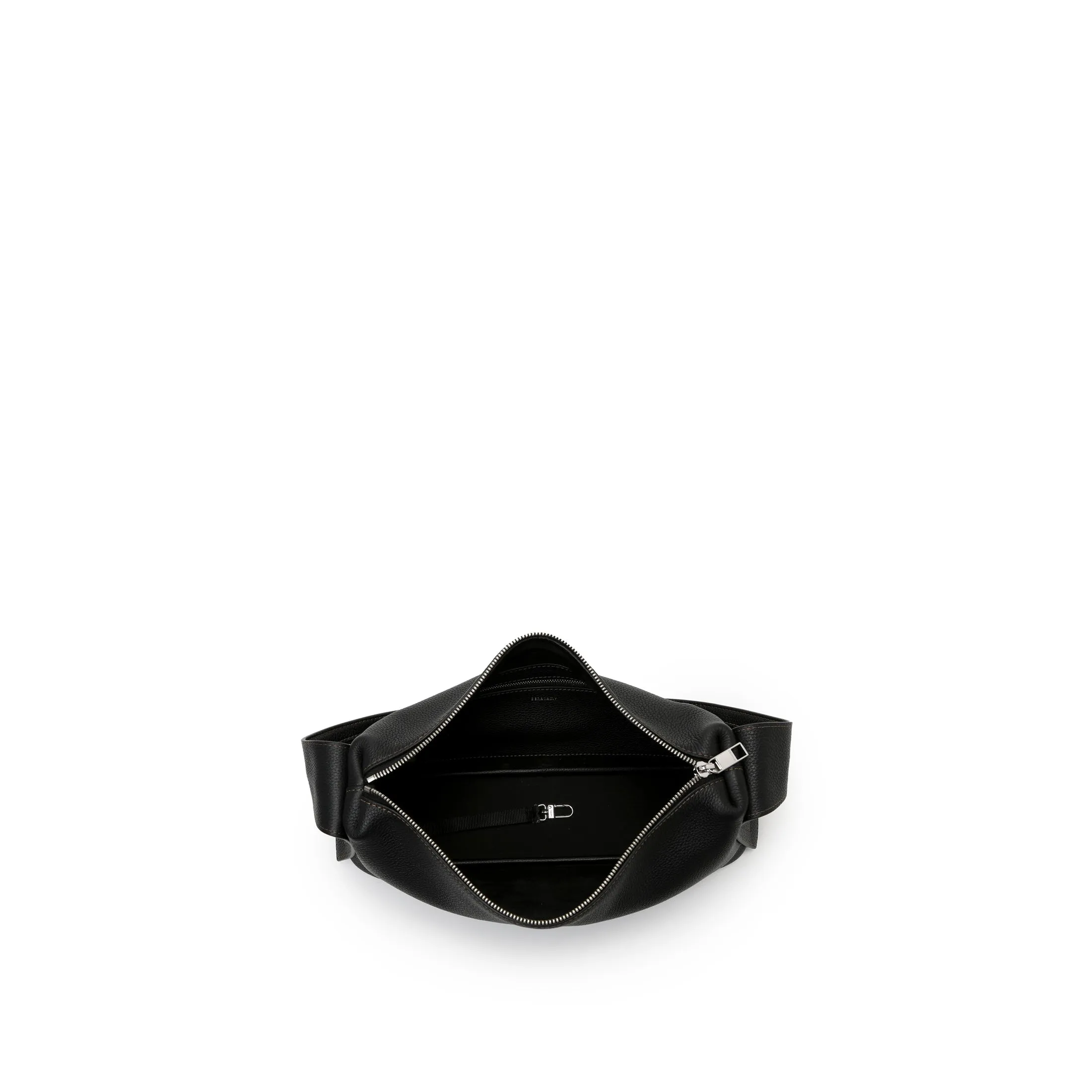 Zippée Sac À Baguette - Noir
